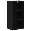 vidaXL Armoire suspendue Ch&ecirc;ne noir 40 x 29,5 x 80 cm