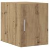vidaXL Armoire de rangement 2 pcs Ch&ecirc;ne artisanal 30 x 42,5 x 225 cm