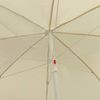 vidaXL Parasol de plage jaune sable 300 cm