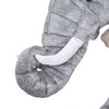 vidaXL Jouet en peluche &Eacute;l&eacute;phant Gris XXL