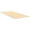 vidaXL Lattes de lit 90x200 cm bois de pin massif