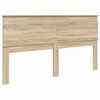 vidaXL T&ecirc;te de lit Ch&ecirc;ne Sonoma 180 cm Bois d'ing&eacute;nierie