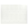 vidaXL Cloison de séparation 6 panneaux Blanc 240x180 cm Acier