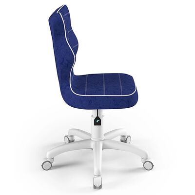 Entelo Chaise ergonomique pour enfants Petit White Visto 06 Bleu