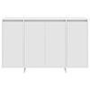 vidaXL Buffet Blanc 120 x 41 x 75 cm Bois d'ing&eacute;nierie