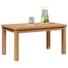 vidaXL Table basse Marron 70 x 40 x 36 cm Bois de teck solide