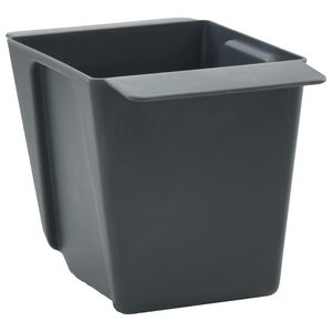 vidaXL Caisses &agrave; fleurs pour palettes Euro 24 pc Gris Polypropyl&egrave;ne