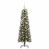 vidaXL Sapin de No&euml;l artificiel Vert 120 cm PVC, plastique et acier