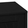 vidaXL Cabinet de chevet Noir 44 x 34,5 x 45 cm Bois d'ing&eacute;nierie