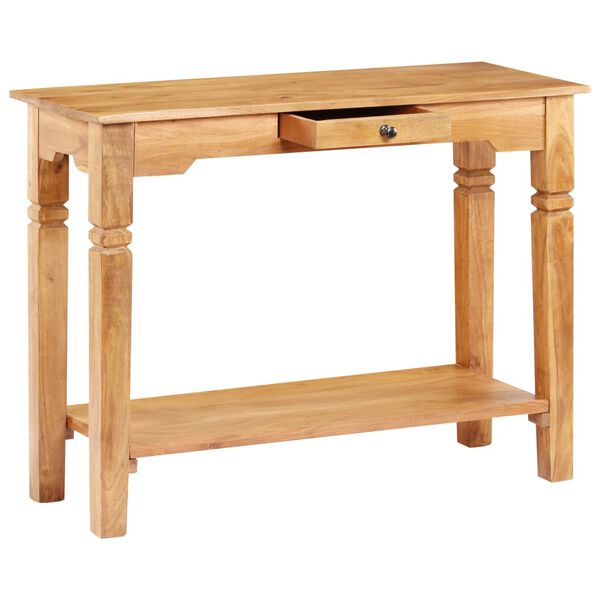 vidaXL Table console 100x40x76 cm Bois d'acacia massif