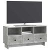 vidaXL Meuble TV Gris b&eacute;ton 102 x 34,5 x 50 cm Bois d'ing&eacute;nierie