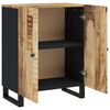 vidaXL Buffet 60x33x75 cm Bois massif de manguier