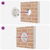 vidaXL Couvre-vent Air 4 pcs Argent 80 mm Acier inoxydable