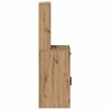 vidaXL Haut Armoire Ch&ecirc;ne artisanal 41 x 40 x 135 cm Bois d'ing&eacute;nierie