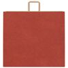 vidaXL Sacs en papier 250 pcs avec poignées rouge 54x15x49 cm