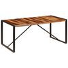 vidaXL Table de salle à manger 180x90x75 cm Bois de Sesham solide