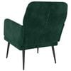 vidaXL Fauteuil Vert foncé 62x79x79 cm Velours