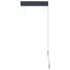 vidaXL Store roulant d'ext&eacute;rieur 60x250 cm Bleu et blanc