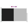 vidaXL Auvent lat&eacute;ral r&eacute;tractable de patio 170x300 cm Noir