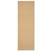 vidaXL Tapis Sisal naturel 66x200 cm