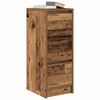 vidaXL Buffet vieux bois 29,5x34x76 cm bois d'ingénierie