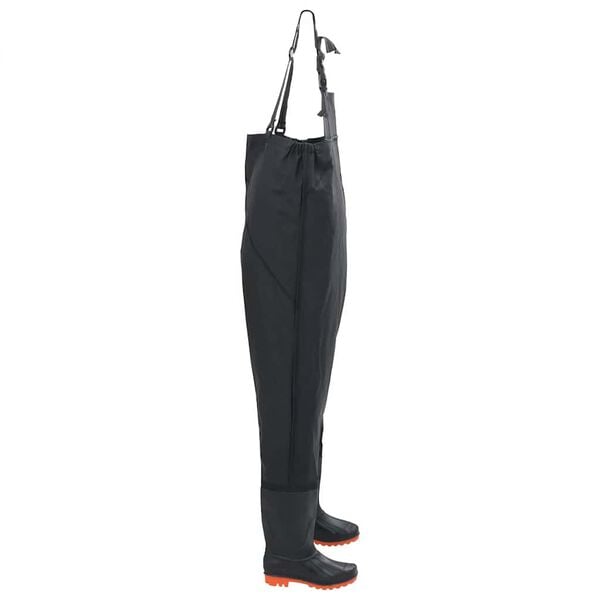 vidaXL Cuissardes avec bottes noir taille 41