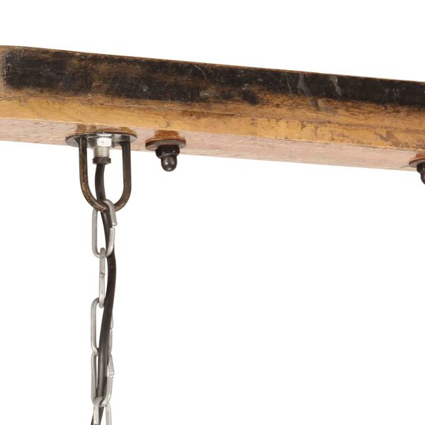 vidaXL Plafonnier industriel 25 W Multicolore 111 cm E27