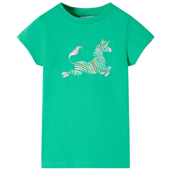 T-shirt pour enfants vert 116