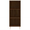 vidaXL Buffet haut Ch&ecirc;ne marron 34,5x32,5x180 cm Bois d'ing&eacute;nierie