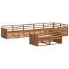 vidaXL Ensemble de canap&eacute;s d'ext&eacute;rieur 8 pc Naturel