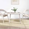 vidaXL Dessus de table blanc 110x60x2,5 cm bois de pin massif