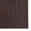 vidaXL Tapis rectangulaire marron foncé 80x100 cm bambou