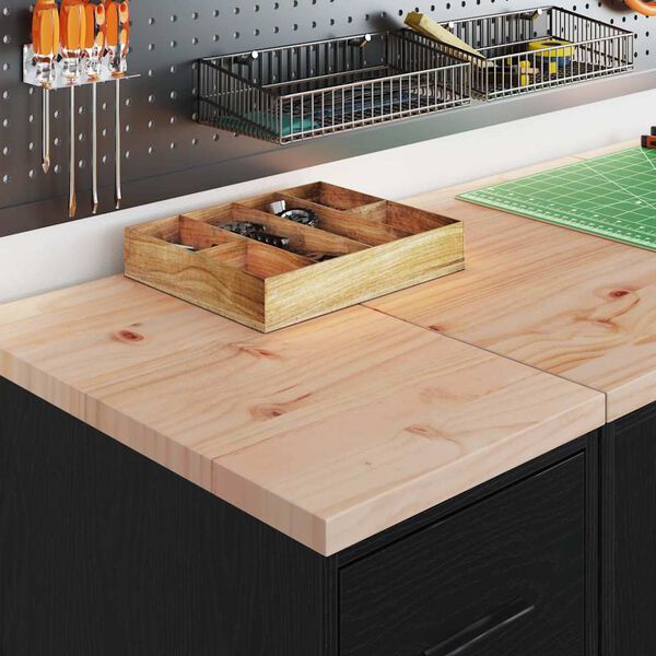 vidaXL Armoire de rangement de garage noir 30x51x85 cm bois de pin