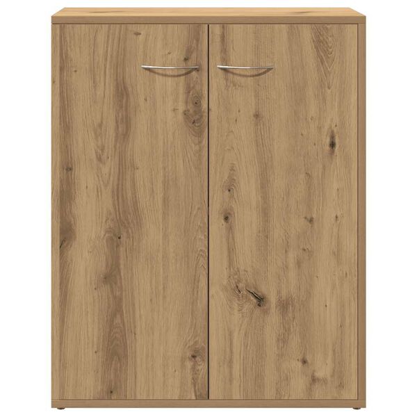 vidaXL Buffet ch&ecirc;ne artisanal 60x30x75 cm bois d'ing&eacute;nierie
