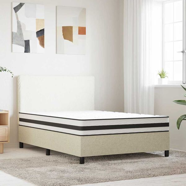 vidaXL Matelas &agrave; ressorts bonnell moyen 140x190 cm