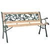 vidaXL Banc de jardin 122 cm Bois