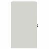vidaXL Classeur gris clair et gris fonc&eacute; 90x40x70 cm acier