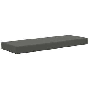 vidaXL Coussin de Si&egrave;ge d'Ext&eacute;rieur Anthracite 115 x 40 x 8 cm