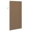 vidaXL Store enrouleur avec des rideaux Marron 120 x 220 cm Bambou