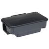 vidaXL Pi&egrave;ges &agrave; souris 12 pcs noir 22x12,5x7,5 cm