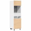 vidaXL Armoire réfrigérée "Lyon" Gris béton 60 x 57 x 207 cm Bois d'ingénierie