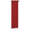vidaXL Store roulant d'ext&eacute;rieur 60x230 cm Rouge PEHD