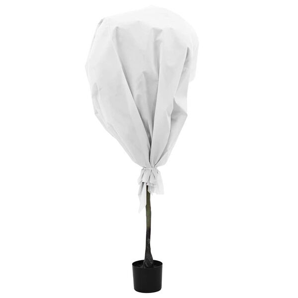 vidaXL Fleece de protection des plantes contre le gel Blanc 20 x 1,6 m