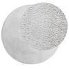 vidaXL Tapis HUARTE &agrave; poils courts doux et lavable gris &Oslash; 200 cm