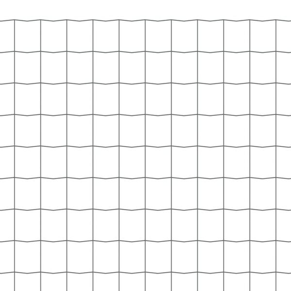 vidaXL Clôture Euro Acier 10 x 1,5 m Gris