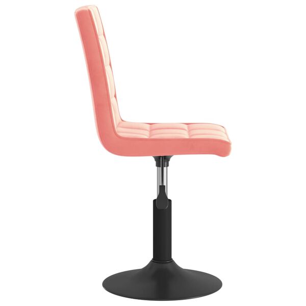 vidaXL Tabouret de bar Rose Velours