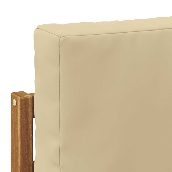 vidaXL Ensembles de canap&eacute;s avec coussin 3 pcs Naturel et Beige
