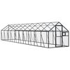 vidaXL Voli&egrave;re anthracite 1,79x10x1,85 m aluminium