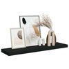 vidaXL &Eacute;tag&egrave;re murale flottante noir 90x23,5x3,8 cm MDF