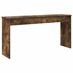 vidaXL Stand de clavier Ch&ecirc;ne fum&eacute; 130 x 32 x 64 cm Bois d'ing&eacute;nierie